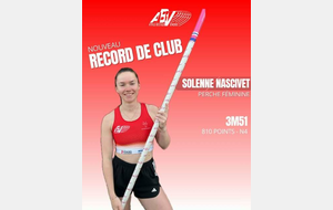 Record de club pour Solène