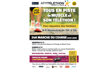 Tous en piste pour le Téléthon 2023 au Parc Equestre