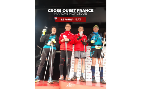 [ CROSS OUEST FRANCE MARCHE NORDIQUE ] 👟
