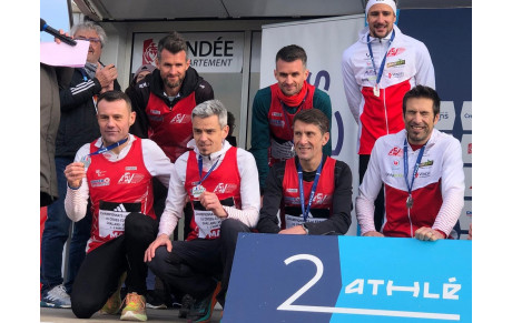 L’ÉQUIPE MASTERS VICE CHAMPIONNE DE FRANCE DE CROSS-COUNTRY