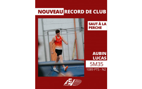 Record de Club pour Aubin Lucas