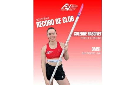 Record de club pour Solène