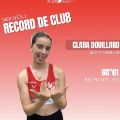 Record de club pour Clara Douillard